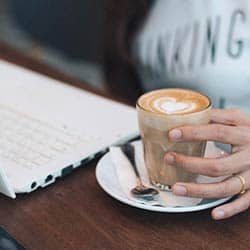 Pause café professionnel développement projet site dentaire