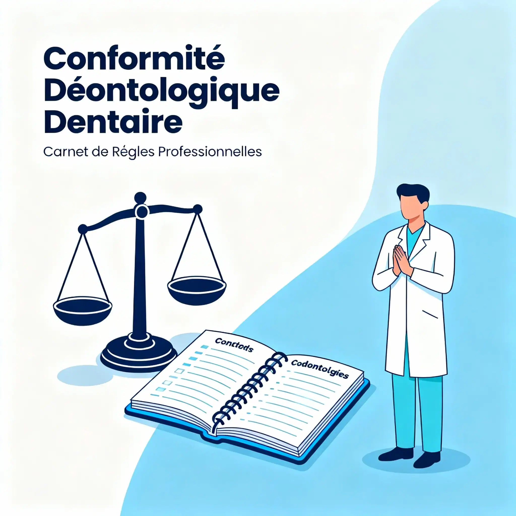 Conformité déontologique sites dentaires Décret 2-96-989