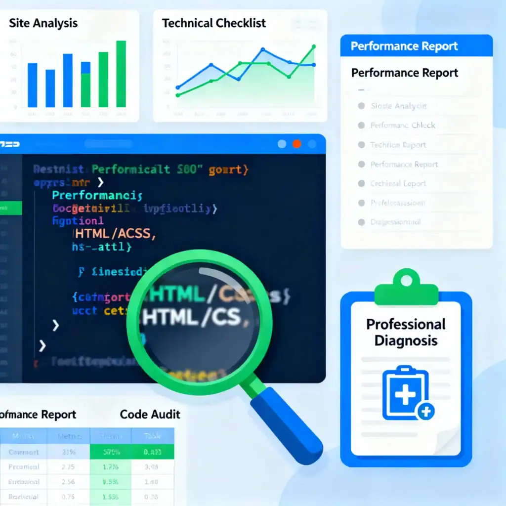 stratégie SEO dentiste maroc audit personnalisé analyse