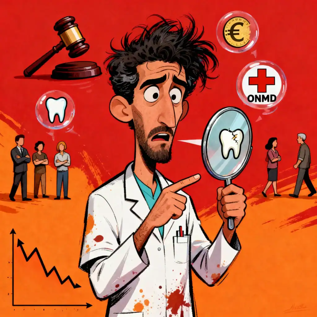 conséquences erreurs site dentaire maroc sanctions onmd